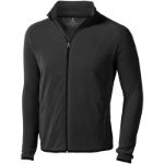 heren micro fleece jas - grijs