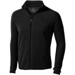 heren micro fleece jas - zwart