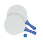tennisset voor op het strand - blauw
