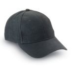 baseball cap sarap van geborsteld katoen - zwart