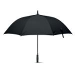 27 inch windproof paraplu gruda - zwart