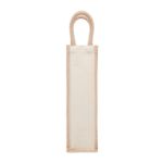 jute wijntas voor 1 fles