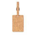 bagagelabel van kurk coco