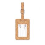 bagagelabel van kurk coco