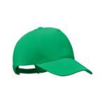 baseball cap van biologisch katoen bicca - groen