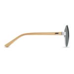 bamboe zonnebril met hoesje