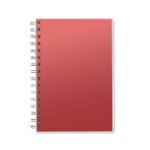 a5 notitieboek rpet kaft anotate - rood