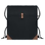 trekkoord rugzak van recycled katoen