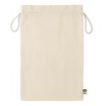 groot biotkatoen geschenkzakje amber