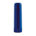 dubbelwandige, roestvrijstalen thermosfles 500 ml - blauw