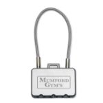 kofferslot sound met 3 cijfers.