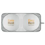 opvouwbare zonnescherm inclusief etui.