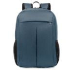 15 inch laptop rugtas van 360d, 2 tone polyester. - blauw