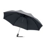 opvouwbare reversible paraplu - grijs