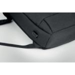 laptoprugzak met trolleyhandvat en wieltjes.