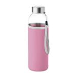 tritan drinkfles neopreen tasje 500 ml - roze