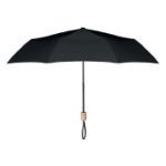 opvouwbare paraplu mos - zwart