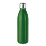 glazen drinkfles 650 ml. aspen - groen
