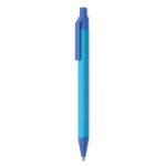 balpen van papier/mais pla cartoon blauwe inkt - blauw