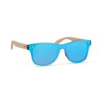 aloha zonnebril met all-over glas - blauw