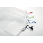 set van 3 rpet fruitzakken veggie