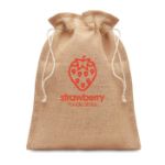 jute geschenkzak small patty