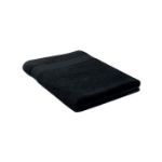 handdoek organisch 180 x 100 cm merry - zwart