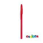 kunststof balpen blauwschrijvend, universal - rood