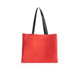 non-woven tas met 2 hengsels - rood