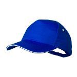 baseball cap perfecto van geborsteld katoen - blauw