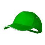 baseball cap perfecto van geborsteld katoen - groen