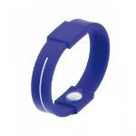 siliconen armband boral - blauw