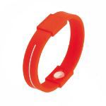 siliconen armband boral - rood