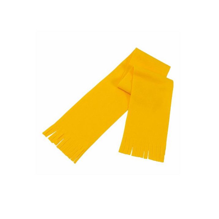 kindersjaal 91 x 12 cm - geel