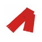 kindersjaal 91 x 12 cm - rood