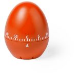 kunststof kookwekker eivormig revey - oranje