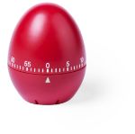 kunststof kookwekker eivormig revey - rood