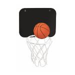 basketbalspelletje met bal - zwart