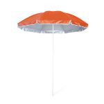strand parasol uv bescherming en draagtas. - oranje
