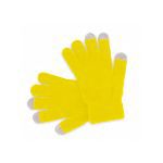 touchscreen handschoenen - geel