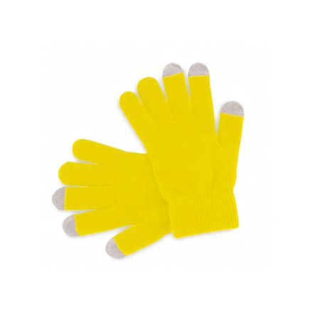 touchscreen handschoenen Actium - geel