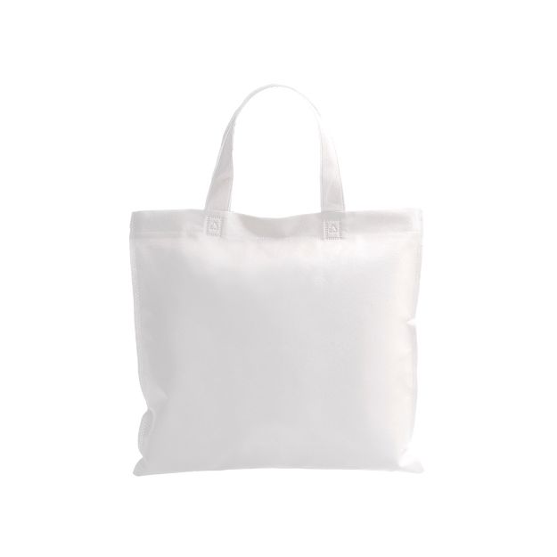 non-woven boodschappentas molter - wit