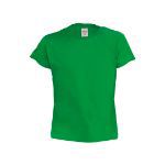 kinder t-shirt,100% katoen 135 gr/m2 - groen