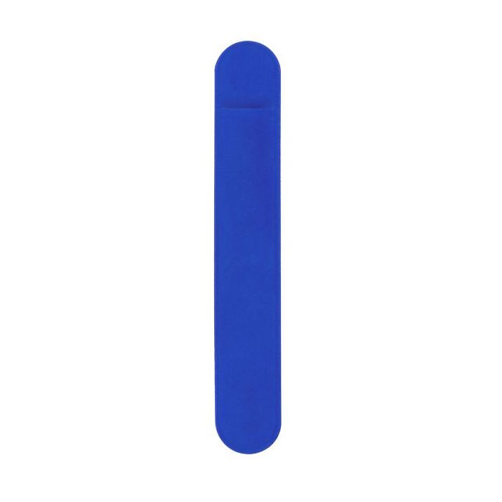 fluwelen pennenhoes - blauw