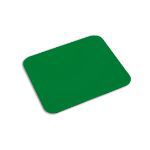 muismat polyester / siliconen - groen