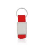 sleutelhanger met doming - rood