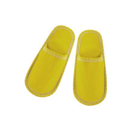 uniseks-slippers maten 37-39 en 41-43 Cholits - geel