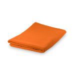 microfiber absorberende handdoek 75 x 150 cm - oranje
