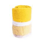 absorberende handdoek microfiber - geel