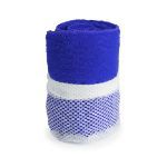 absorberende handdoek microfiber - blauw